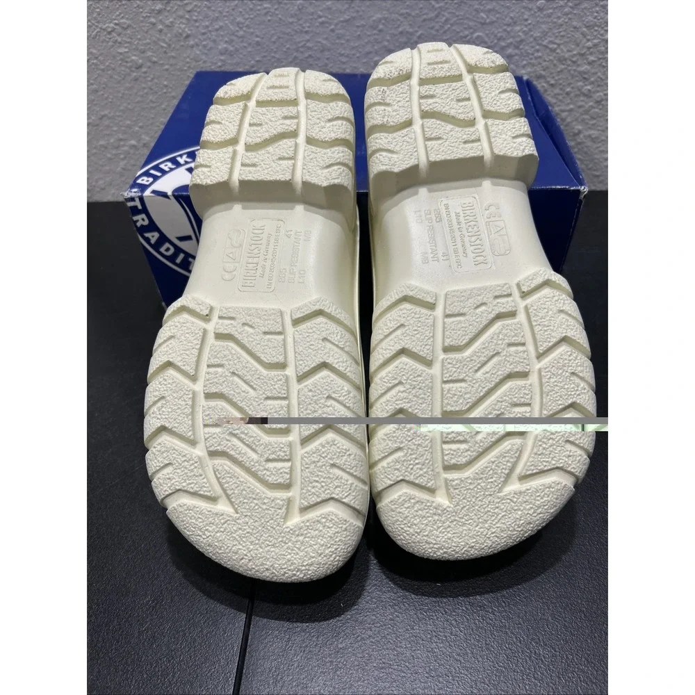 Birkenstock A 640 Polyurethane White EU 41 US M8 L10 Mens